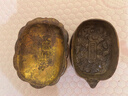 朱炳仁銅 富甲一方煙灰缸 龜甲工藝品實(shí)用創(chuàng  )意禮物客廳辦公桌擺件 富甲一方煙缸 曬單實(shí)拍圖