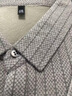 啄木鳥一體絨男士假兩件毛衣男秋冬季新款加絨線衣保暖polo打底衫針織衫 卡其色 XL (建議125-145斤) 曬單實拍圖