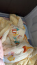 全棉時(shí)代紗布夾棉被嬰幼兒童純棉防踢被秋冬紗布被子組合2件套 動(dòng)物學(xué)習班-紗布厚被子1.5*2m 150*200cm 曬單實(shí)拍圖