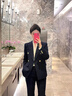 汐蔓嬌高級西裝外套女裝春秋職業(yè)裝中長(cháng)款小西裝氣質(zhì)面試正裝工作服西服 B126直筒西褲《下單備注顏色》 L 碼(重100-115) 曬單實(shí)拍圖