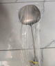 炊大皇 316不銹鋼鏟勺2件套 炒菜鏟子湯勺花梨木手柄無涂層鍋用鏟勺套裝 曬單實拍圖