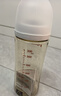 貝親（Pigeon）PPSU寬口徑自然實(shí)感防脹氣奶瓶330ml L號(hào)奶嘴 6個(gè)月+ AA193 曬單實(shí)拍圖