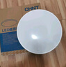 正泰（CHNT）吸頂燈LED臥室燈陽臺過道燈具超薄超亮三防燈白光燈飾24W三色光 曬單實(shí)拍圖