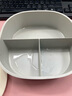 榮事達（Royalstar）電熱飯盒加熱飯盒免注水上班族熱飯神器辦公室輕音恒溫小巧保溫飯盒1.2L一層分格便當盒RFH208 曬單實(shí)拍圖