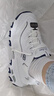 斯凱奇（Skechers）女鞋秋冬小白熊休閑鞋子厚底增高百搭運動(dòng)軟底老爹鞋99999863 白色/海軍藍色/WNV 38 曬單實(shí)拍圖
