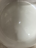 4.5英寸柳葉系列米飯碗家用顏值陶瓷餐具小碗米飯碗中式陶瓷餐具 4只純白8英寸窩盤 曬單實拍圖