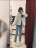 DGOV2025秋冬季新款感小香風(fēng)羊羔毛絨白色毛毛外套女上衣環(huán)保皮草 米白色-冬款加棉加厚 S 80-95斤 曬單實(shí)拍圖