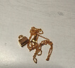 金小貅黃金吊墜女足金999小金包掛墜時(shí)尚5D大牌手提包送禮包包女友生日 0.29g-0.31g,小金包吊墜+合金鏈 曬單實(shí)拍圖