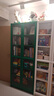 宜家（IKEA）BILLY畢利書柜書架展示柜靠墻收納儲(chǔ)物柜落地柜分層客廳 2門柜綠色80x30x202cm 曬單實(shí)拍圖
