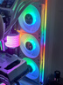 瓦爾基里（VALKYRIE）B360-GT-W VK 一體式CPU水冷散熱器 3.95吋IPS液晶屏 多平臺支持 ARGB光效 一線(xiàn)通風(fēng)扇 曬單實(shí)拍圖