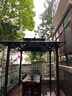 【包安裝】戶(hù)外涼亭庭院花園別墅鋁合金四柱亭休閑遮陽(yáng)棚室外露臺 2.5*2.5米單亭子無(wú)桌椅 曬單實(shí)拍圖