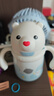 babycare小白熊兒童保溫杯嬰幼兒寶寶水杯幼兒園1-3歲學(xué)飲吸管杯外出水壺 贈直通吸嘴-把手款 柔霧藍 300ml 曬單實(shí)拍圖