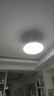 歐普（OPPLE）風(fēng)扇燈吊扇燈24瓦LED照明低噪音餐廳臥室吊燈燈具包安裝 冰風(fēng)白 曬單實(shí)拍圖