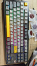 黑爵（AJAZZ）AK870三?？椭苹瘷C械鍵盤(pán) 全鍵熱插拔 Gasket結構RGB 原廠(chǎng)PBT三拼鍵帽 原廠(chǎng)黑灰黃 飛魚(yú)軸  曬單實(shí)拍圖