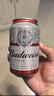 百威啤酒紅罐淡色拉格330ml*24聽整箱裝濃郁麥香 七夕送禮  曬單實拍圖