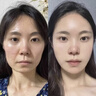 韓方五谷黃芪水乳液面霜補(bǔ)水保濕美白去黃提亮抗皺緊致男女護(hù)膚品套裝100g 曬單實拍圖