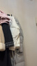 森馬【羽絨服福袋】羽絨服男冬季輕薄外套時尚設(shè)計感上衣保暖 F款-本白（白鴨絨）10101 M 曬單實拍圖