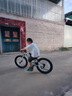 Nabiis那貝斯兒童自行車6-10-12歲鋁合金城市超輕青少年學(xué)生單車20寸銀 曬單實(shí)拍圖