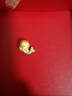 周大生腕美海洋系列黃金珍珠轉(zhuǎn)運珠熒光琺瑯美人魚尾情人節(jié)禮物送女友 美人魚轉(zhuǎn)運珠(不配皮繩和熒光燈)1.1g 曬單實拍圖