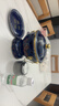 炊老爺（CHUILAOYE）景泰藍單人銅火鍋家商用老式小火鍋鍋具一人一鍋酒精爐火鍋專(zhuān)用鍋 藍雙龍[黃銅平鍋款]+送燃油6件套 20cm 曬單實(shí)拍圖