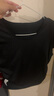 森馬（Semir）短袖t恤女短款修身圓領(lǐng)內(nèi)搭25夏涼感收腰V領(lǐng)上衣辣妹109325100006 曬單實拍圖