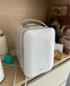 美的（Midea）迷你冰箱小冰箱小型家用車(chē)載戶(hù)外露營(yíng)冷藏制冷加熱宿舍出租房辦公室電冰箱節能省電DC-15D01MB 曬單實(shí)拍圖