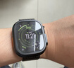 Apple/蘋(píng)果 Watch Ultra 3 智能手表蜂窩款49毫米黑色鈦金屬表殼黑色鈦金屬米蘭尼斯表帶M MF1R4CH/A 曬單實(shí)拍圖