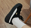 彪馬（PUMA）【厚底鞋】女經(jīng)典復(fù)古增高休閑鞋松糕鞋 PLATFORM 372613 黑色-白-01 37 曬單實(shí)拍圖