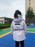 波司登（BOSIDENG）25新款羽絨服女童5A抗菌絨極寒連帽冬厚款保暖外套T250242312Q 【趨勢推薦】冰沁紫9EH7 120 /60 約 110-120cm 22kg 曬單實(shí)拍圖