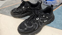 斐樂(lè )（FILA）官方男鞋MARS 3 S復古運動(dòng)鞋冬季新款火星鞋跑步鞋 黑-BK 42 曬單實(shí)拍圖