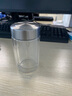 圓樂（circle joy）茶水分離泡茶杯男女迷你雙層隔熱玻璃杯過濾便攜簡約不銹鋼水杯 曬單實拍圖
