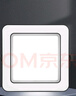 雷士（NVC）LED廚房衛(wèi)生間吸頂燈平板燈便攜卡扣式安裝大板照明蜂窩板面板燈 【白色】大板照明|14W-200*200mm 曬單實(shí)拍圖