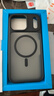 ROCK適用蘋(píng)果17promax手機殼iphone17promax保護套磁吸鏡頭防摔半透磨砂親膚全包硅膠超薄高級感男女黑 曬單實(shí)拍圖