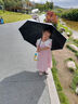 覓咖兒童黑膠晴雨兩用防曬雨半自動(dòng)傘男女幼兒園太陽(yáng)學(xué)生輕便防曬雨傘 大號【黑膠數碼印】玉桂狗 曬單實(shí)拍圖