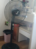 志高（CHIGO）電風(fēng)扇落地扇家用臺式夏天小宿舍遙控立式搖頭工業(yè)大風(fēng)力電扇 16英寸機械五葉三檔定時1.7米線 曬單實拍圖