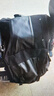 摩托車(chē)掛包側邊包帆布馱包電動(dòng)自行車(chē)后座尾包機車(chē)復古馬鞍包挎包 黑色后馱包【不防水】通用款 曬單實(shí)拍圖