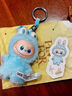 歐因Labubu4.0拉布布四代心底密碼搪膠毛絨手機鑰匙扣掛件盲盒 K(拆盒確認) 正品 曬單實(shí)拍圖