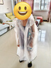 甜甜仔兒童雨衣學(xué)生男女童防水全身6-12歲男孩帶書包位中大童上學(xué)專用 曬單實(shí)拍圖