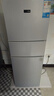 夏新180升三門冰箱家用小型大容量三開門 中門軟冷凍 電冰箱節(jié)能低噪租房超薄微霜 180升【三室三溫 一級能效】 曬單實拍圖