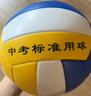 凱威（CAMEWIN）排球5號球中考訓練專(zhuān)用軟硬排機縫男孩女孩初中生標準五號排球 曬單實(shí)拍圖