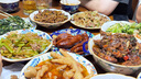 墨色中式碗碟套裝家用餐具整套碗盤(pán)子高級(jí)感碗筷餐具套裝喬遷之喜62件 曬單實(shí)拍圖