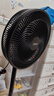 美的（Midea）【超級單品】七葉輕音立式電風(fēng)扇家用柔風(fēng)落地扇臺式桌面小型風(fēng)扇大風(fēng)量節能搖頭宿舍電扇 SAF30AB 曬單實(shí)拍圖