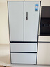 美的（Midea）M60系列550機皇法式冰箱多門四開門純平全嵌雙系統(tǒng)雙循環(huán)自動制冰一體機大容量一級能效國家補貼 MR-550WUFIPZE曦云白 美的機皇 曬單實拍圖