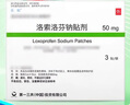 【原研進口】樂松 洛索洛芬鈉貼劑 50mg*3貼/盒 曬單實拍圖