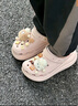 crocs檀健次同款經(jīng)典泡芙洞洞鞋|207521 石英粉-6UR 36/37(220mm) 曬單實(shí)拍圖