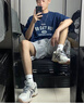 亞瑟士ASICS女鞋透氣跑步鞋耐磨緩震運動(dòng)鞋越野跑鞋 GEL-KAHANA 8 灰色/藍色 38 曬單實(shí)拍圖