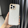 米弗希 適用蘋果17手機(jī)殼散熱磁吸iphone17promax新款細(xì)圈磨砂16pro高級(jí)感15四角防摔14/13保護(hù)套17air 四角防摔【透白】磨砂散熱-細(xì)圈磁吸 iPhone 17 Pro 曬單實(shí)拍圖
