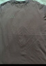 阿迪達斯 （adidas）t恤男夏季運動(dòng)透氣輕薄寬松棉短袖 深灰/淺灰 2XL  曬單實(shí)拍圖