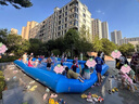 酈狼戶外充氣加厚擺攤水池兒童游泳池大型移動水上樂園氣模商用摸魚池 加厚6*10米 高60cm水池 曬單實拍圖