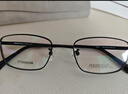 帕斯貝奇高度數近視眼鏡男純鈦小框眼鏡架配度數散光蔡司旗下鏡片眼鏡框男 黑色C7（純鈦8克） 單鏡架 曬單實(shí)拍圖